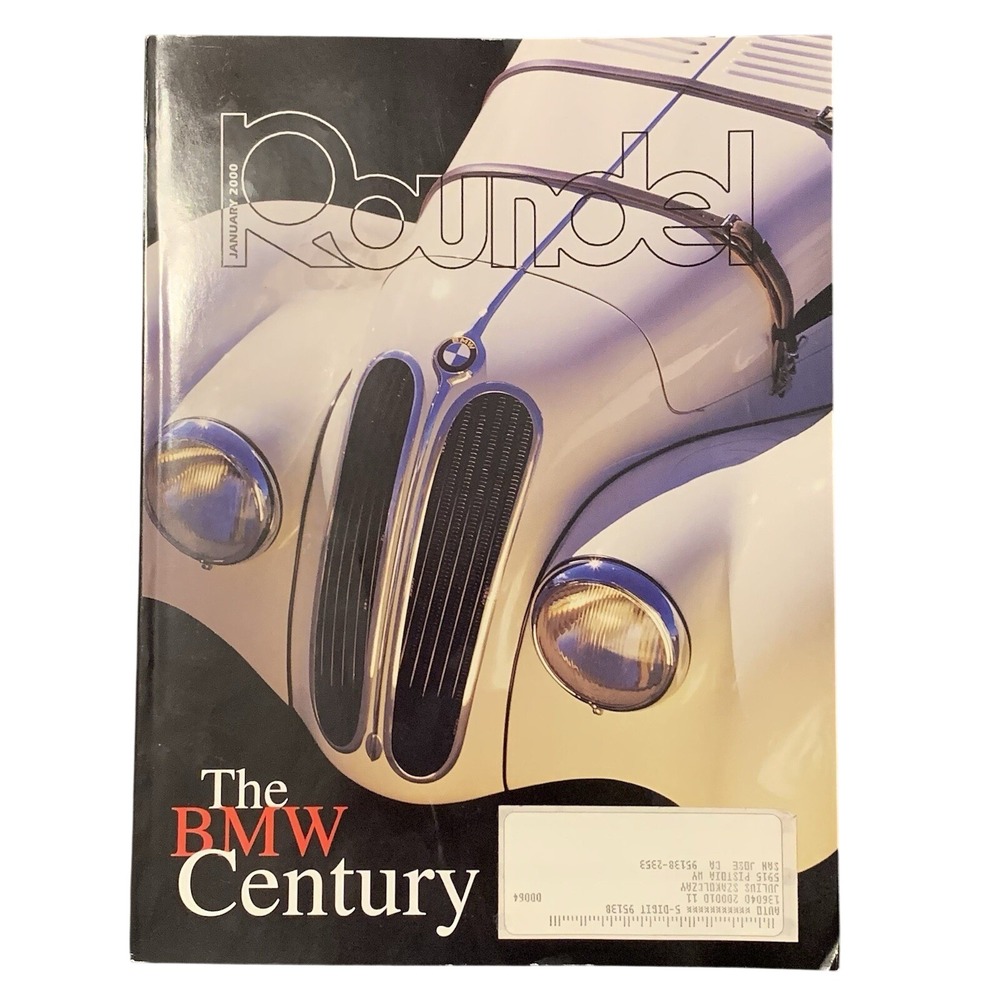 Roundel BMW Car Club Magazine Jan. 2000 Vol. 31(1) - BMW Century, ITS BMW 325iS
